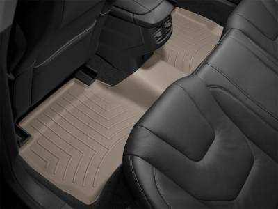 Weathertech - WeatherTech Rear FloorLiner Two-piece part Tan 1997 - 2006 Jeep Wrangler 450422