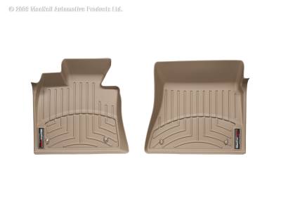 Weathertech - WeatherTech Front FloorLiner Fits SuperCab and SuperCrew models only; fits models with raised forward left corner; Does not fit models with floor-mounted manual 4x4 shifter; does not fit manual transmission; does not fit models with flow-through console T