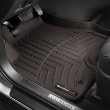 Weathertech - WeatherTech Front FloorLiner Fits SuperCab and SuperCrew models only; fits models with raised forward left corner; Does not fit models with floor-mounted manual 4x4 shifter; does not fit manual transmission; does not fit models with flow-through console C