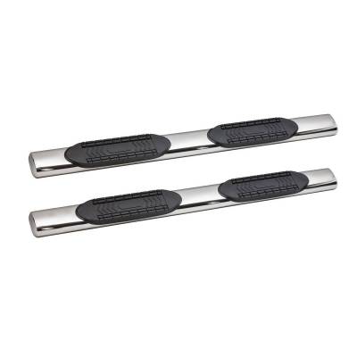 Tuff Bar - TUFF BAR 5in Oval Straight Tube F-150 Supercrew 09-14 Black (5-55253)