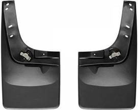 Weathertech - WeatherTech No Drill MudFlaps Crew Cab Black 2019 - 2021 Chevrolet Silverado 1500 110098