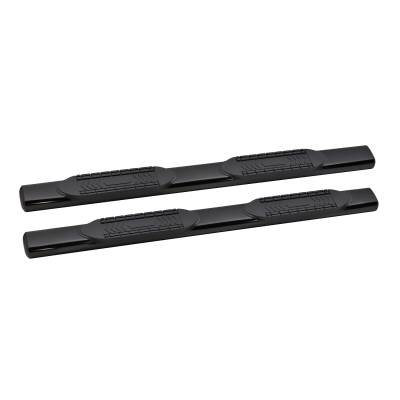 Tuff Bar - TUFF BAR 5in Oval Straight Tube Silverado/Sierra 2500/3500 Crew Cab 15-19 Black (5-55683)