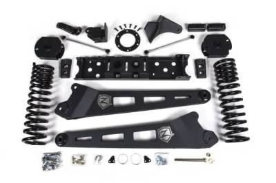 Zone - ZONE  4.5" Radius Arm Lift Kit w/ FOX Shocks 2019+ RAM 2500 6-Bolt T-Case (ZOND78F)