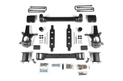 Zone - ZONE  4.5" Suspension Lift Kit Cast Steel Arms w/ Nitro Shocks 2014-2016 Silverado/Sierra 1500 2WD (ZONC35N)