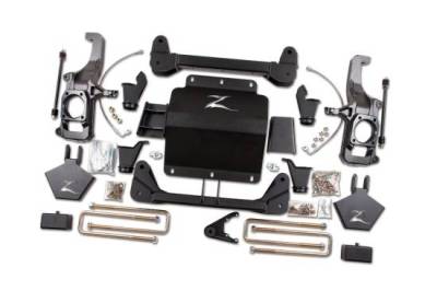 Zone - ZONE  5" Lift Kit w/ Nitro Shocks 2011-2019 Silverado/Sierra HD w/o Top Overload (ZONC12N)