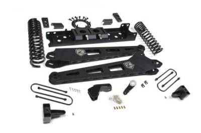 Zone - ZONE  5.5"  Radius  Arm  Kit  w/  Nitro  Shocks  2019-2021  RAM  3500  4WD   w/o  Overload  *GAS* (ZOND121N)