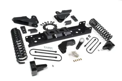 Zone - ZONE  4.5" Radius Arm  Drop Kit  2019+  RAM   3500  2" rear Block  w/Overload   DIESEL  8-Bolt  T-Case   *No Shocks*  (ZOND95)