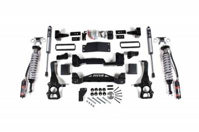 BDS - BDS 4 Inch Lift Kit FOX 2.5 Performance Elite Coil-Over Ford F150 (15-20) 4WD (1533FPE)