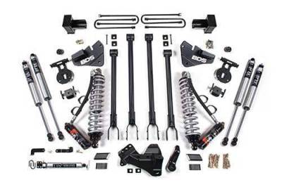 BDS - BDS 4 Inch Lift Kit w/ 4-Link FOX 2.5 Performance Elite Coil-Over Conversion Ford F350 Super Duty DRW (20-22) 4WD Diesel (1565FPE)