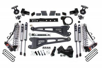 BDS - BDS 7 Inch Lift Kit w/ Radius Arm FOX 2.5 Performance Elite Coil-Over Conversion and Rear Block Kit for Ford F250/F350 Super Duty (20-22) 4WD Diesel (1561FPE)