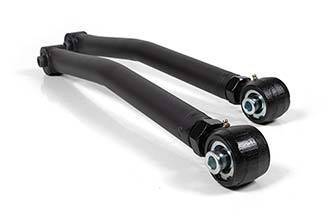 BDS - BDS Suspension Rear Lower Control Arm Kit 2021-2022 Bronco Rubber/Flex End (123257)