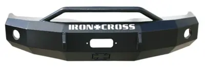 Iron Cross - Iron Cross Front Bull Bar HD	 2011 CHEVY 2500/3500 FRONT BUMPER WITH BAR	 TEXTURED GLOSS BLACK