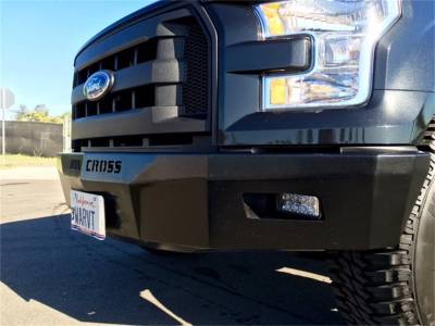 Iron Cross - Iron Cross Front RS Series	 15-17 F150 RS STYLE FRONT BUMPER	 TEXTURED GLOSS BLACK