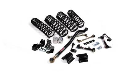 JKS - 2020-2024 Jeep Gladiator (JT) 3-3.5" Front 1.5-2" Rear Lift Kit - Mojave Shock Extension Brackets