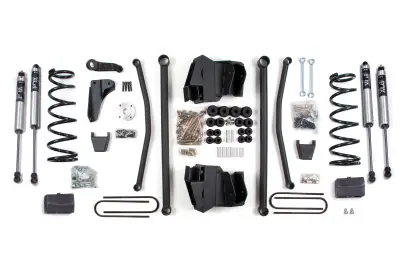 BDS - BDS 8 Inch Lift Kit Long Arm w/Fox Shocks, Block for 4" Axle for Manual Dodge Ram 2500/3500 (2008) 4WD Diesel (1746FS)