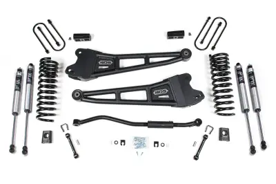 BDS - BDS 3 Inch Lift Kit w/Fox Shocks and Radius Arm for Ram 3500 (13-18) 4WD Diesel (1622FS)