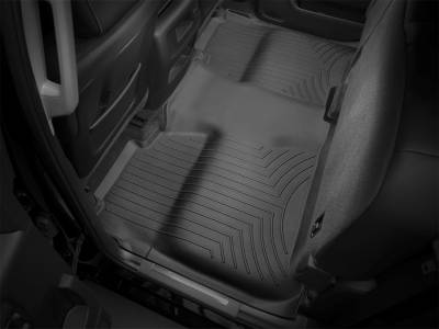 WeatherTech Rear FloorLiner Fits Crew Cab Models Black 2014 - 2018 Chevrolet Silverado 445422