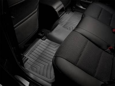 WeatherTech Rear FloorLiner Does not fit bucket seat models with Flow through console Black 2009 - 2014 Ford F150 Super Cab 441792