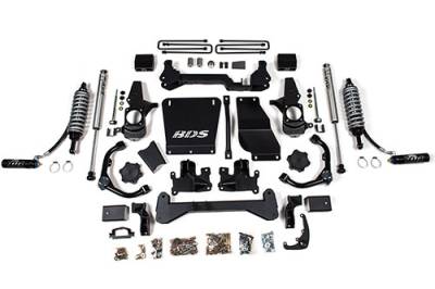 BDS 4.5 Inch Lift Kit FOX 2.5 Coil-Over Conversion Chevy Silverado or GMC Sierra 2500HD/3500HD (01-10) Diesel (740FDSC)