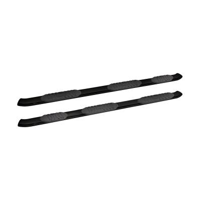 TUFF BAR 5in Oval Wheel To Wheel Step Bar Silverado/Sierra 1500 Crew Cab 19 (6.5ft. Bed) (excl. 19 Silverado LD /Sierra 1500 LD) Black (1-59646)